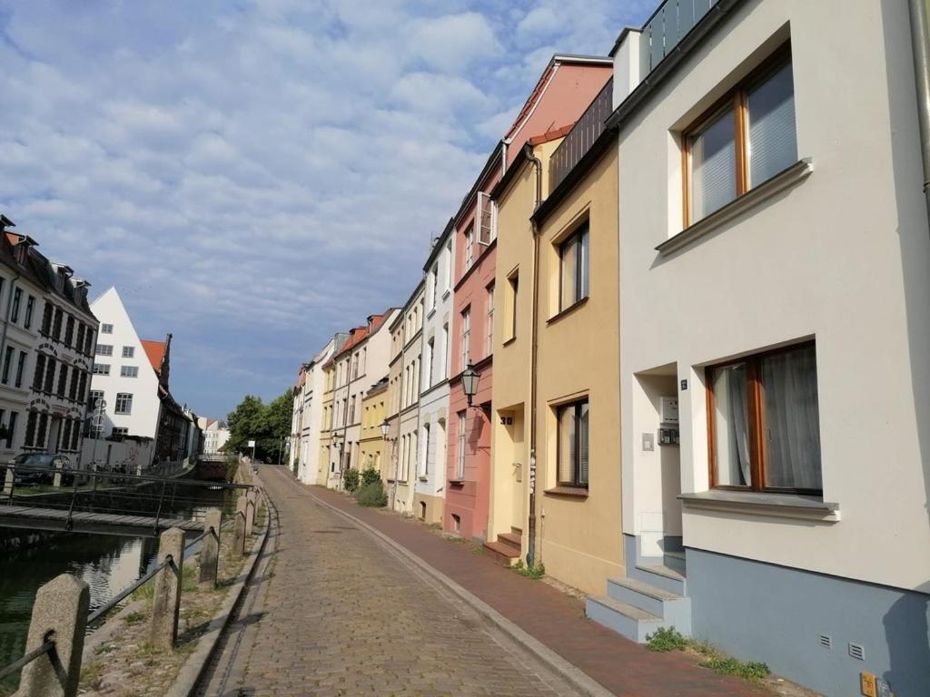 Townhouse Altstadt Wismar Upper Apartment Mit Zwei Terrassen 외부 사진